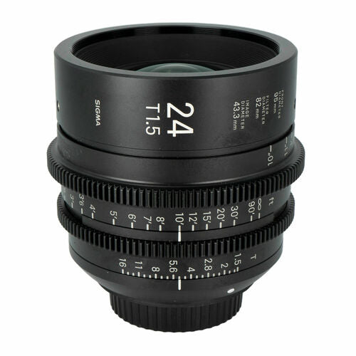 Sigma 24mm T1.5 FF High-Speed Prime Lens, Canon EF Mount