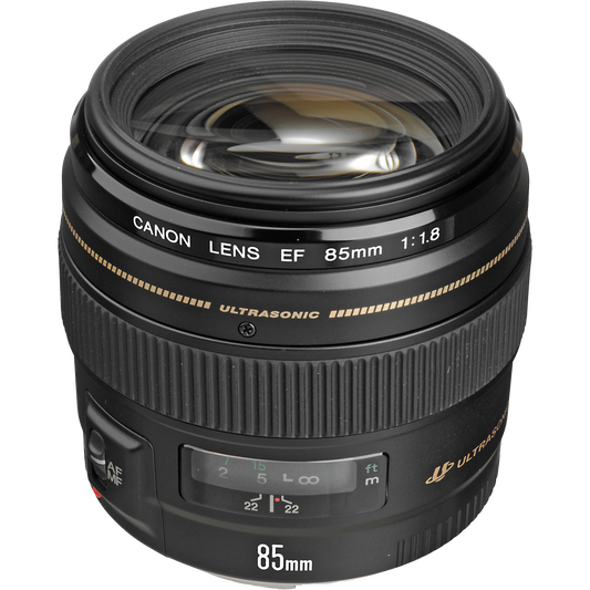 Canon EF 85mm f/1.8 USM Lens