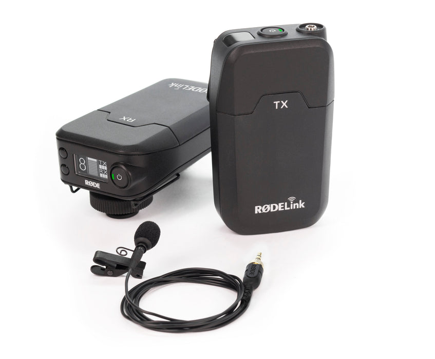 RØDE Rodelink Filmmaker Camera-Mount Wireless Omni Lavalier Mic System