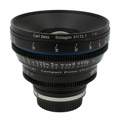 Carl Zeiss 35mm f/2.1 Compact Prime Cp.2 Lens, Canon EF