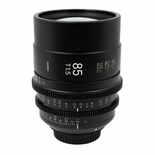 Sigma 85mm T1.5 FF High-Speed Prime Lens, Canon EF Mount